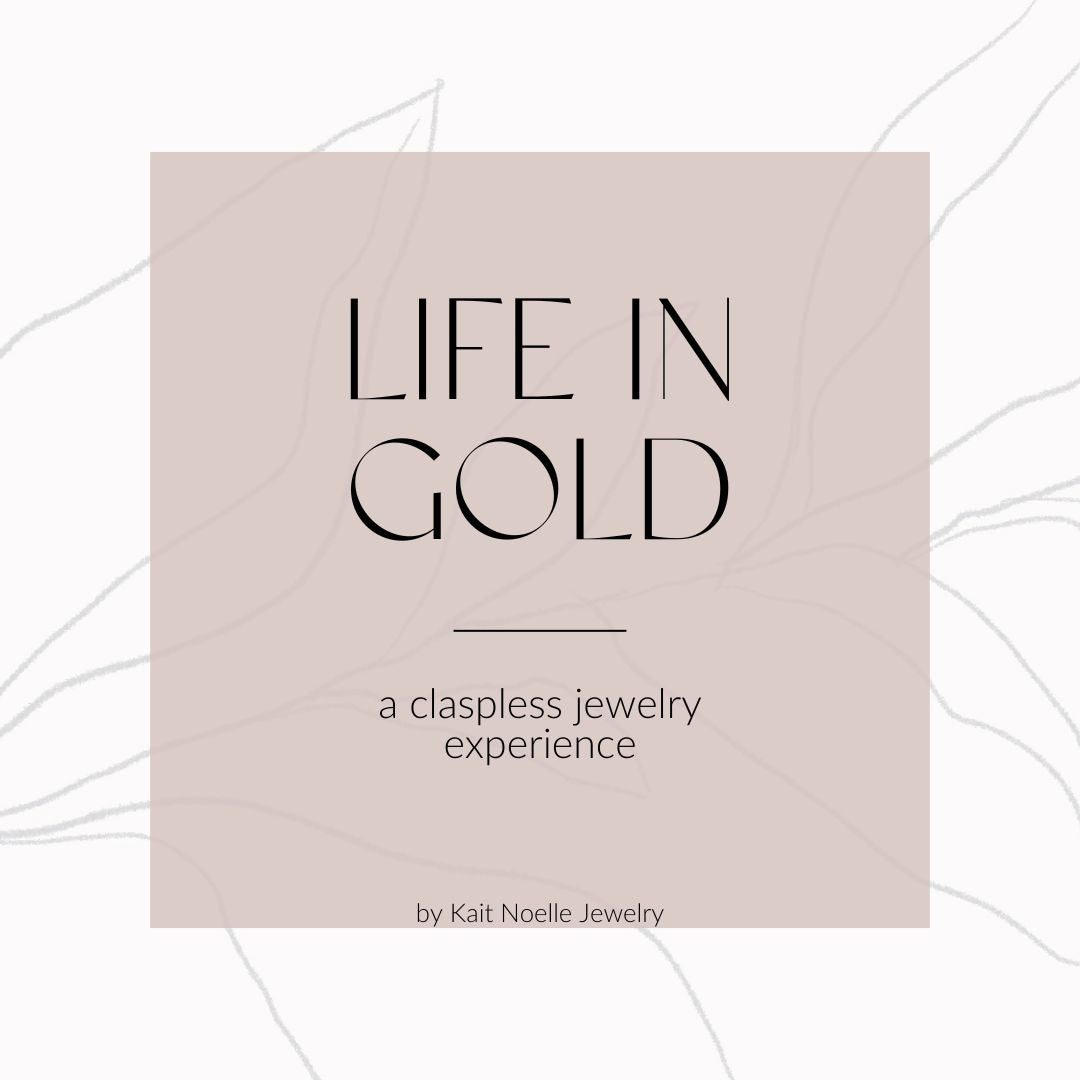 $ 125 LIFE IN GOLD gift card - a claspless jewelry experience