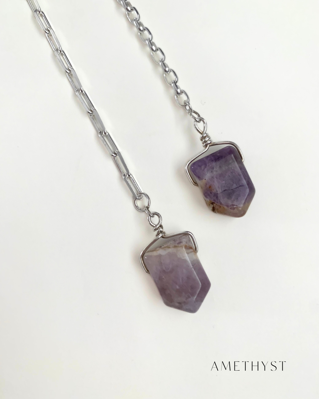 amethyst bracelet / pendulum