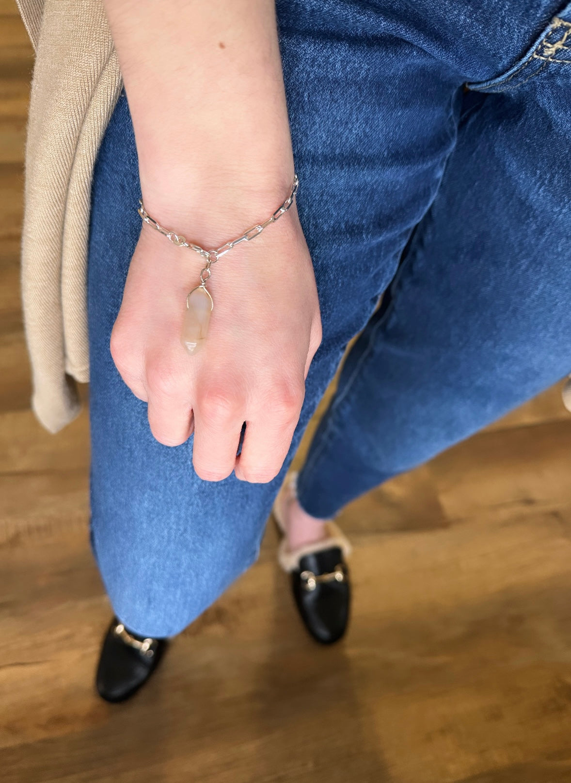 agate bracelet / pendulum