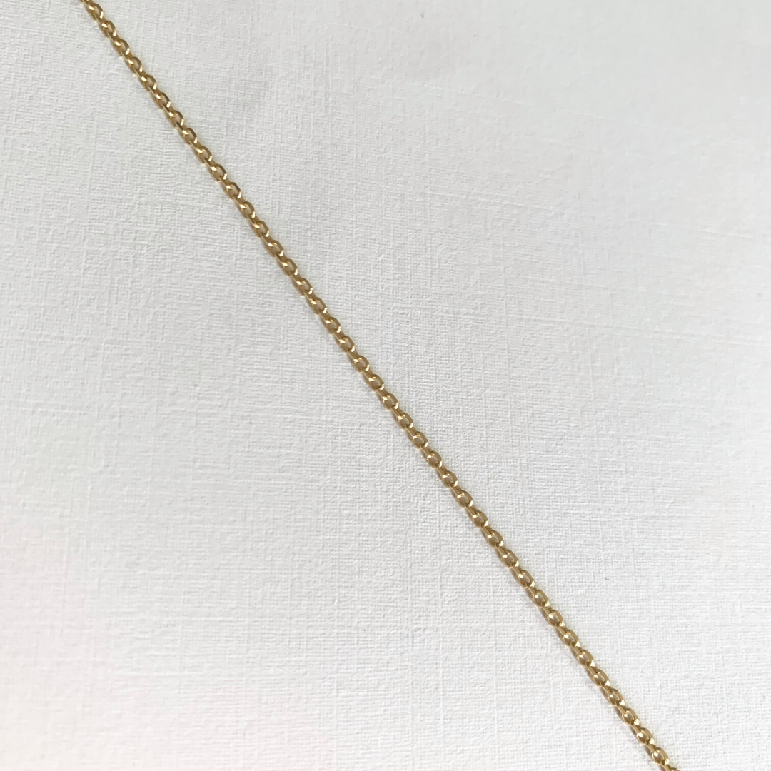 Sparkle Cable Necklace 16"
