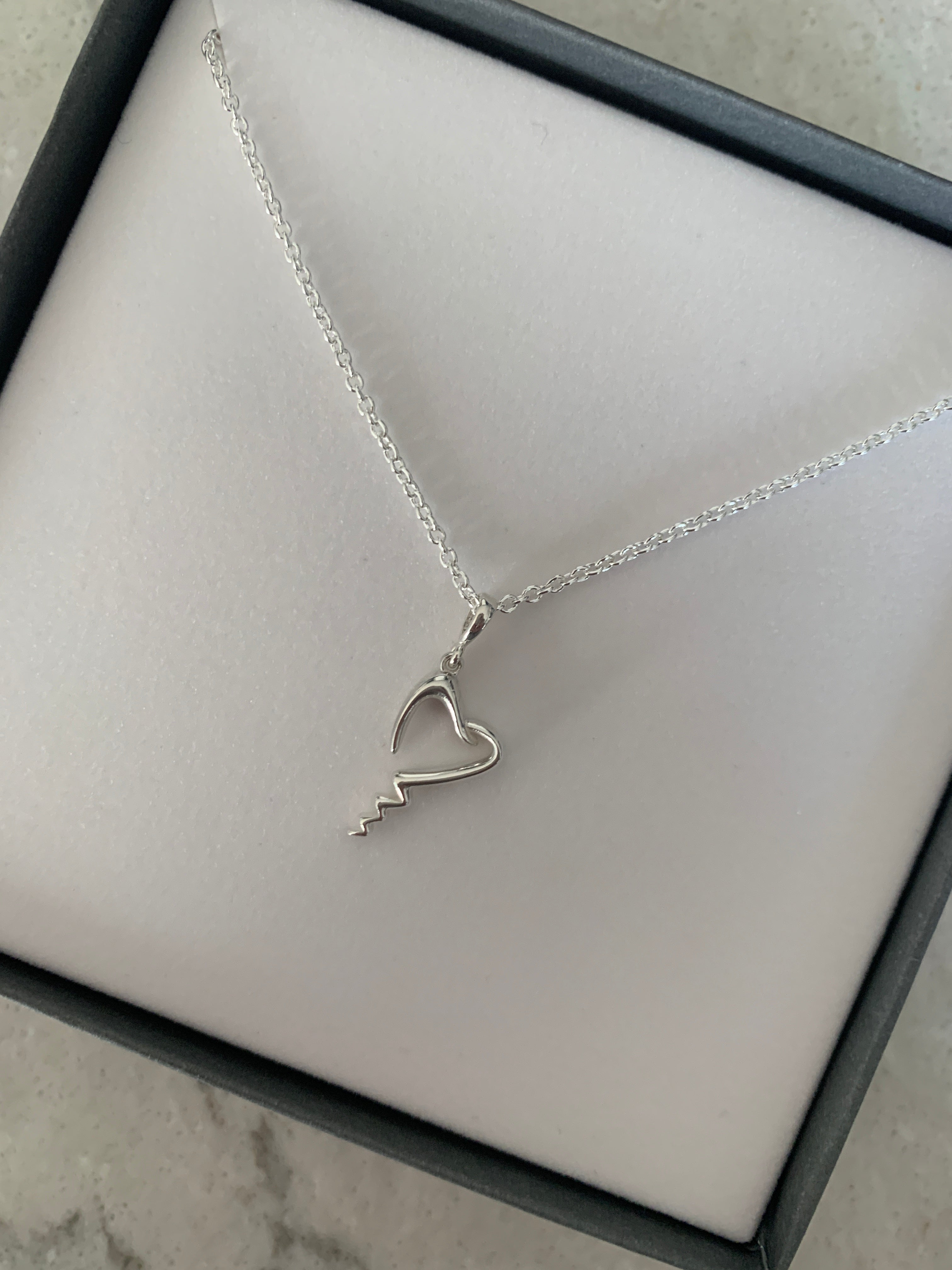 Sterling Silver Tooth Necklace