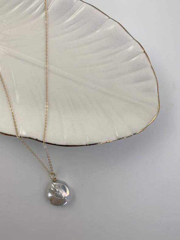 Yellow Coin Pearl Necklace *bulk price*