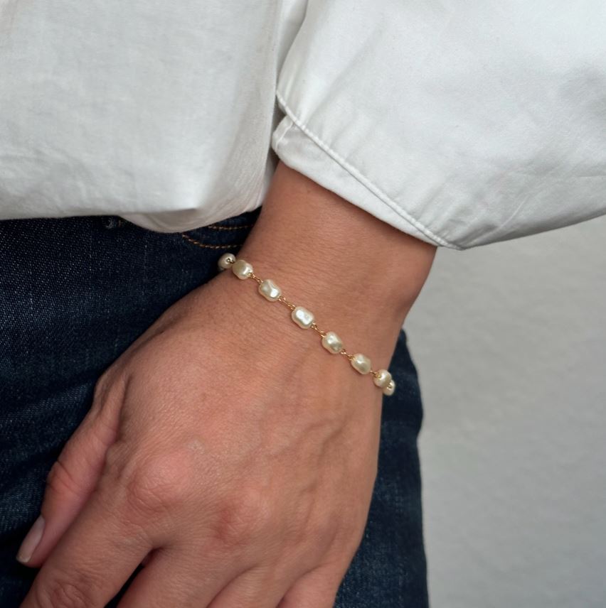 Baroque Pearl Bracelet