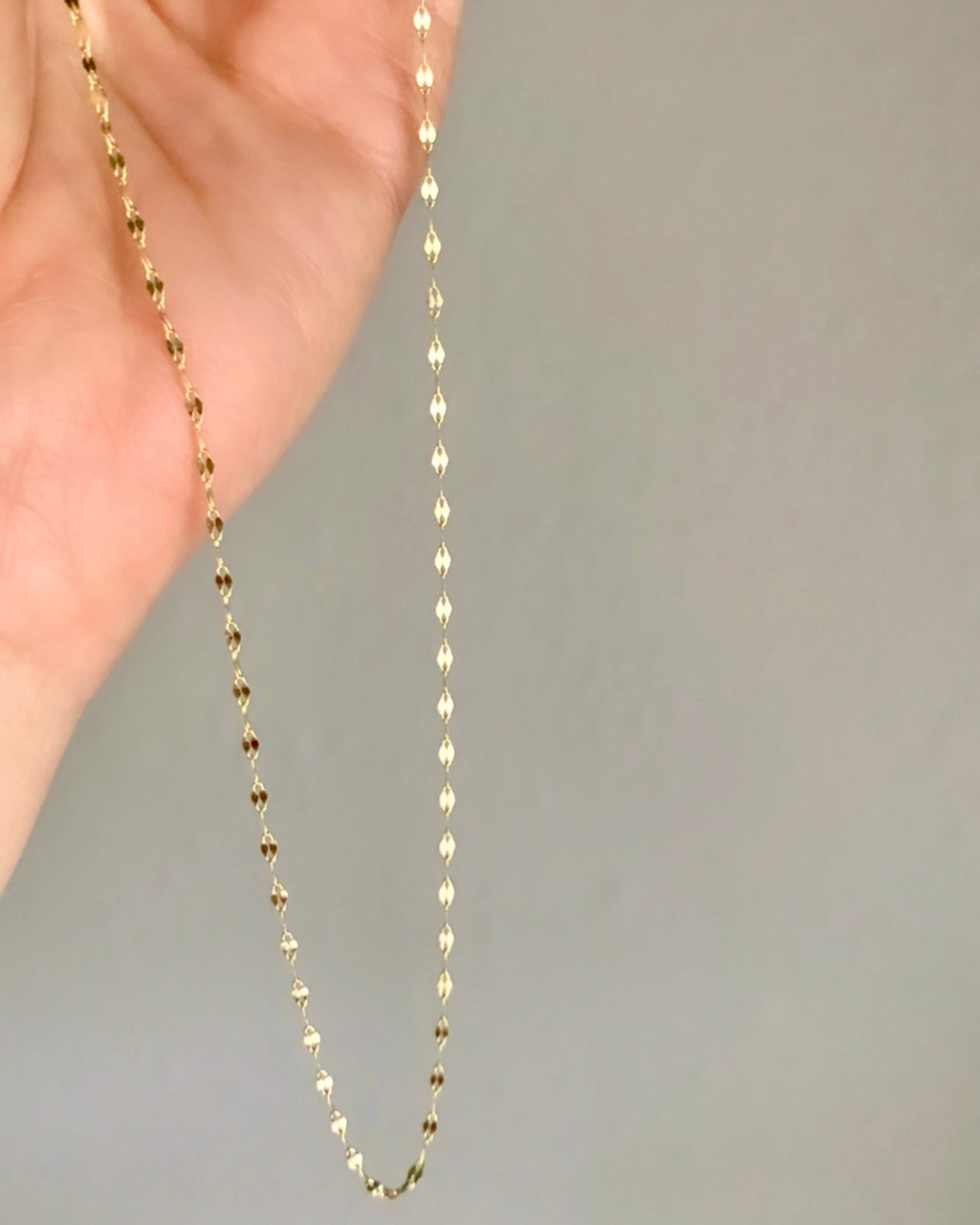 perfect yellow gold layering chain