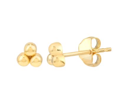 bead stud earrings