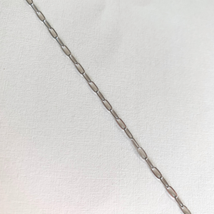 Long Link Necklace 20" - WG