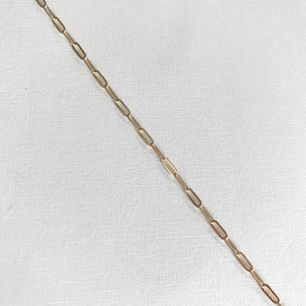 Long Link Anklet - YG