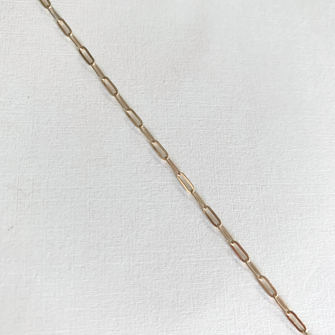 Long Link Bracelet -YG