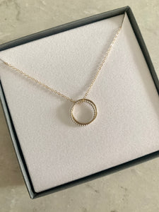 Sterling silver and 14k Gold-Filled Sisters Necklaces