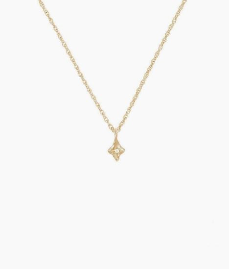 North Star Diamond Necklace by Lacee Alexandra